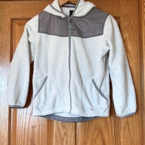 The north face girls fleece jacket